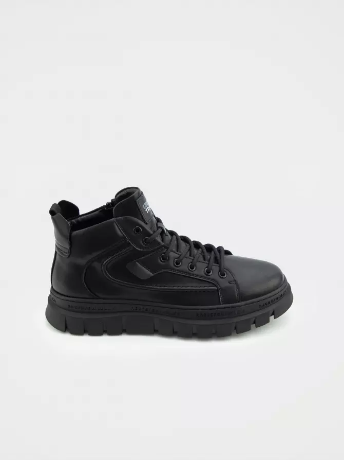 Male boots URBAN TRACE: black, Winter - 00