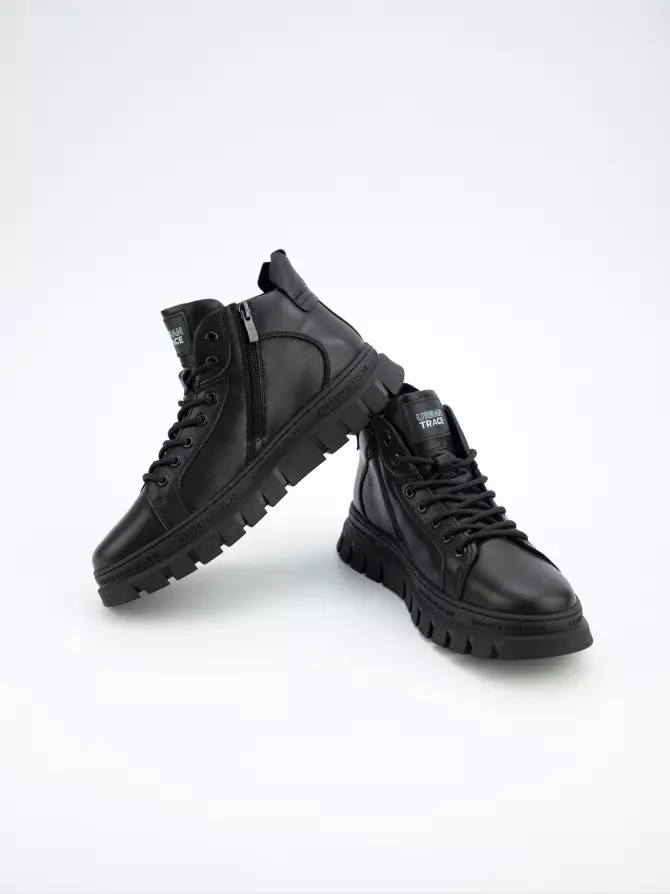 Male boots URBAN TRACE: black, Winter - 04