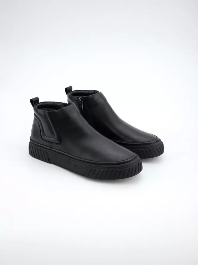 Male boots URBAN TRACE: black, Demі - 01