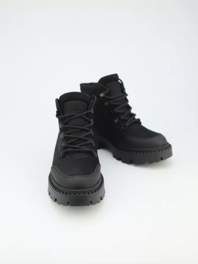 Female boots URBAN TRACE: black, Winter - 03