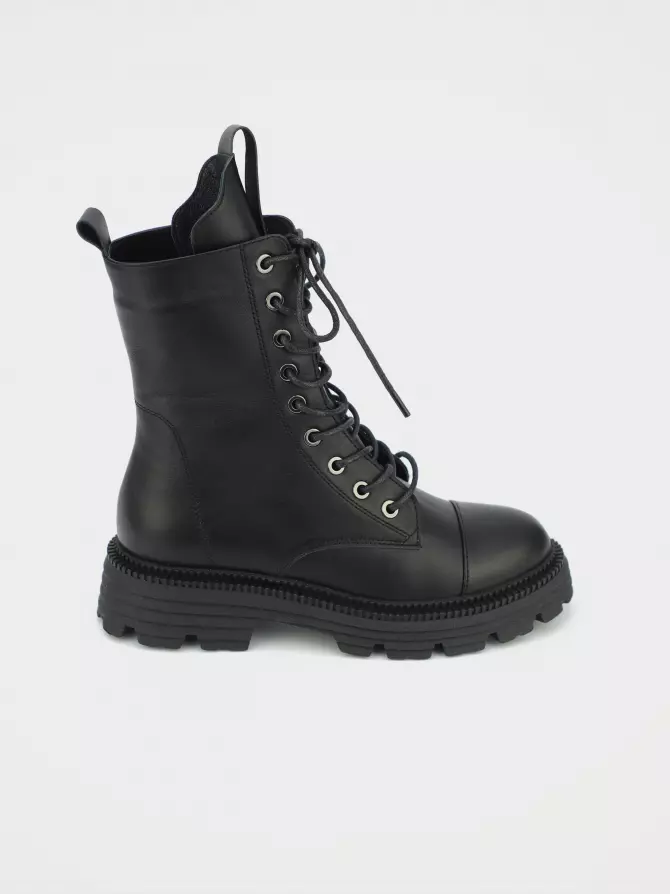 Female boots URBAN TRACE: black, Winter - 00