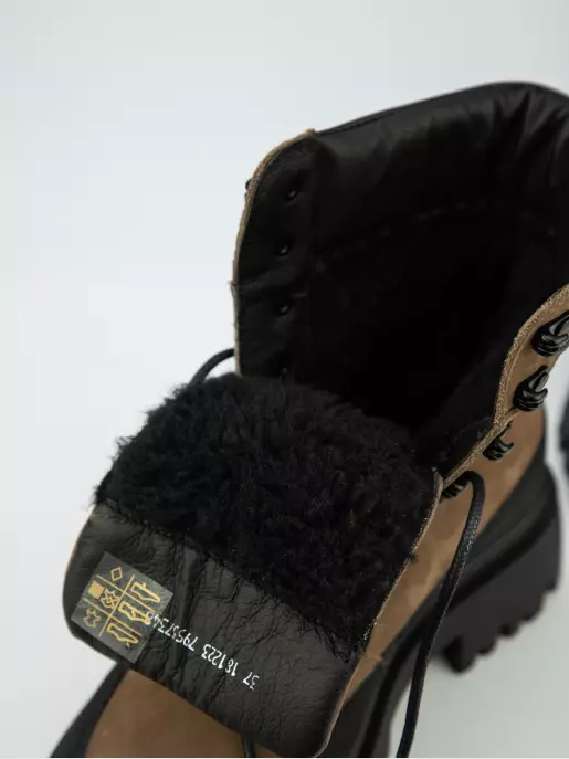 Жіночі черевики URBAN TRACE: бежевий, Зима - 04