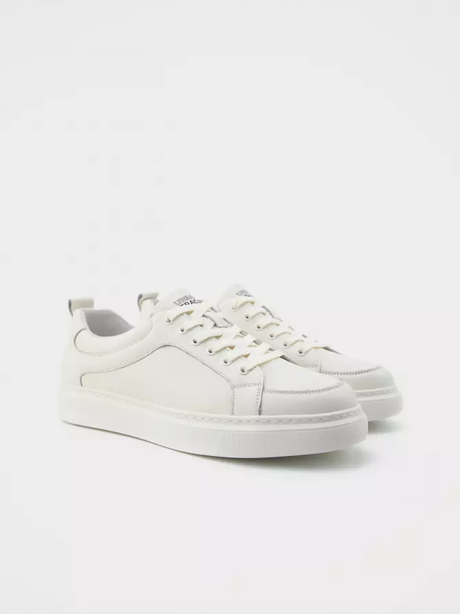 Men's Sneakers URBAN TRACE: white, Summer - 01