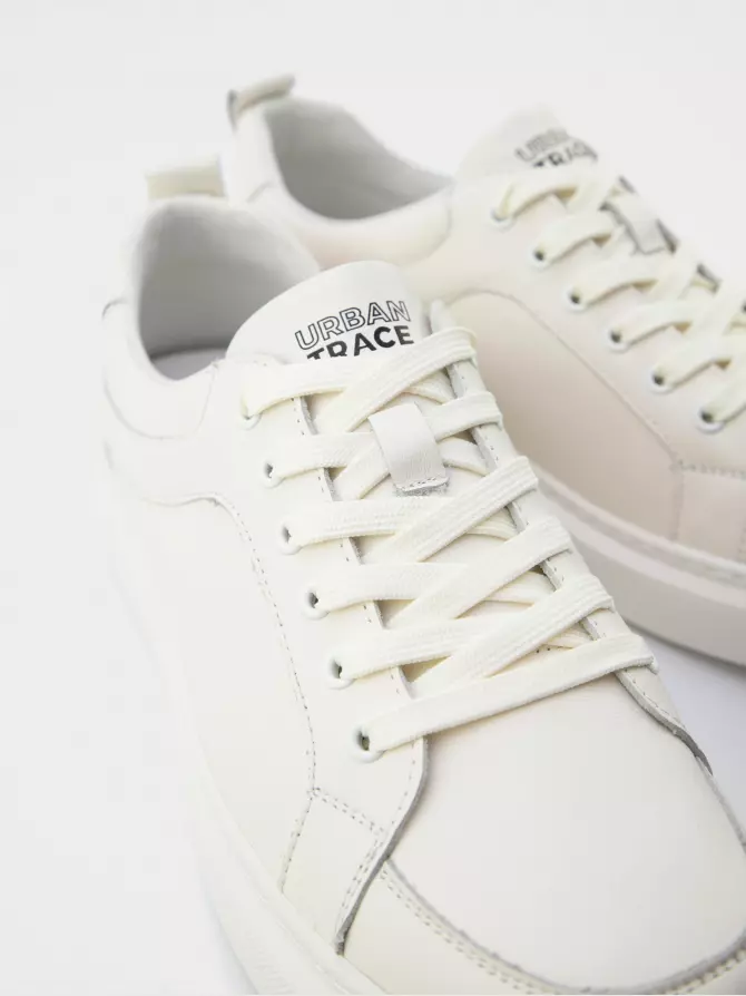 Men's Sneakers URBAN TRACE: white, Summer - 02