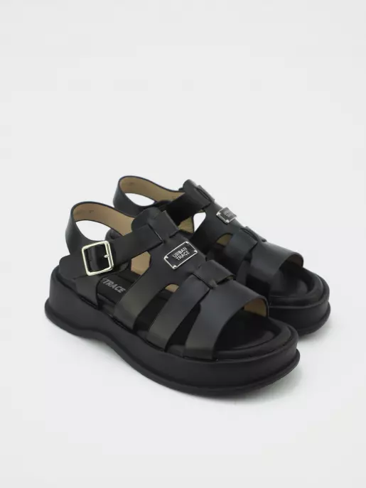 Women's sandals URBAN TRACE: black, Summer - 01