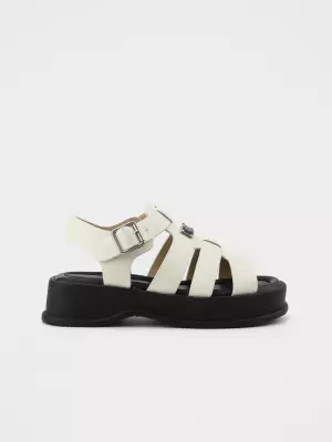 Women's sandals URBAN TRACE:  white, Summer - 01