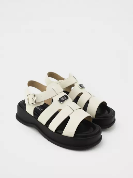 Women's sandals URBAN TRACE: white, Summer - 01