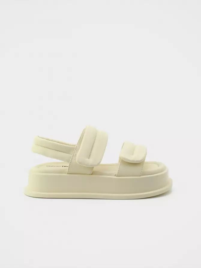 Women's sandals URBAN TRACE: white, Summer - 00