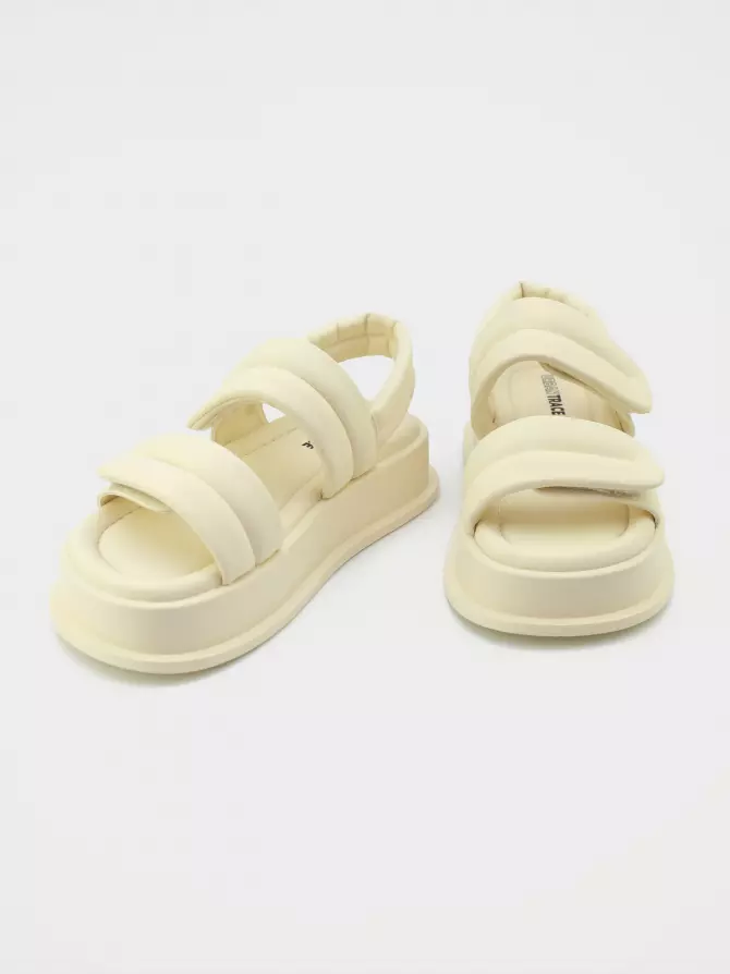 Women's sandals URBAN TRACE: white, Summer - 04