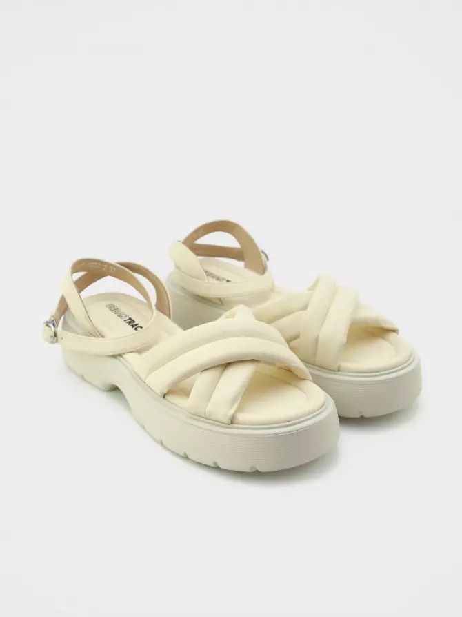 Women's sandals URBAN TRACE: white, Summer - 01