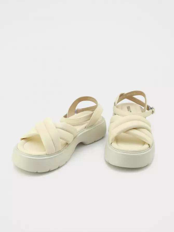 Women's sandals URBAN TRACE: white, Summer - 04