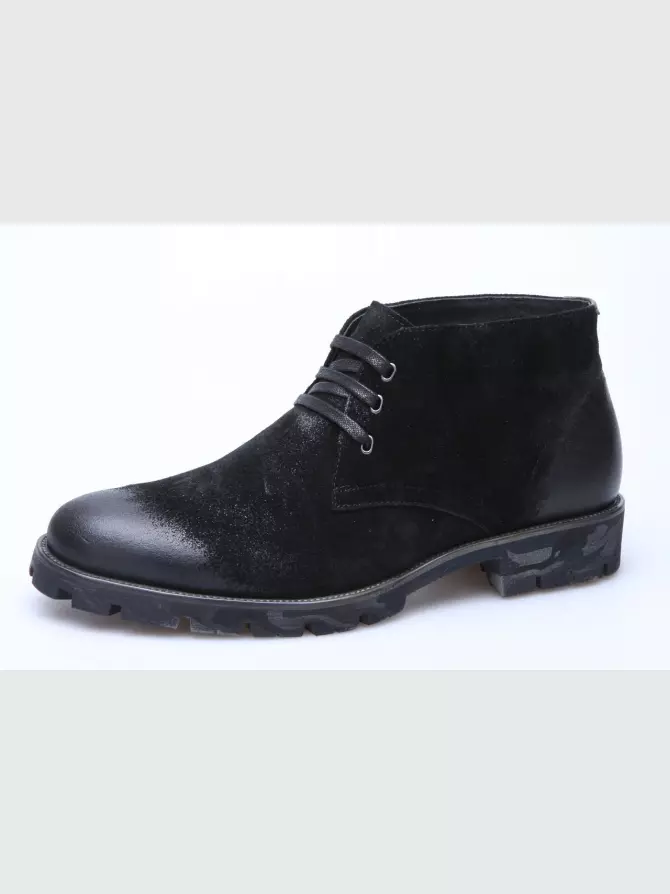 Чоловічі черевики Respect: чорний, Зима - 00