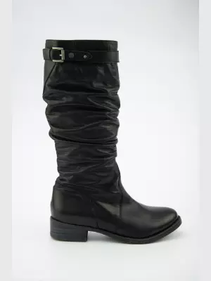 Жіночі чоботи Respect:  чорний, Демі - 01