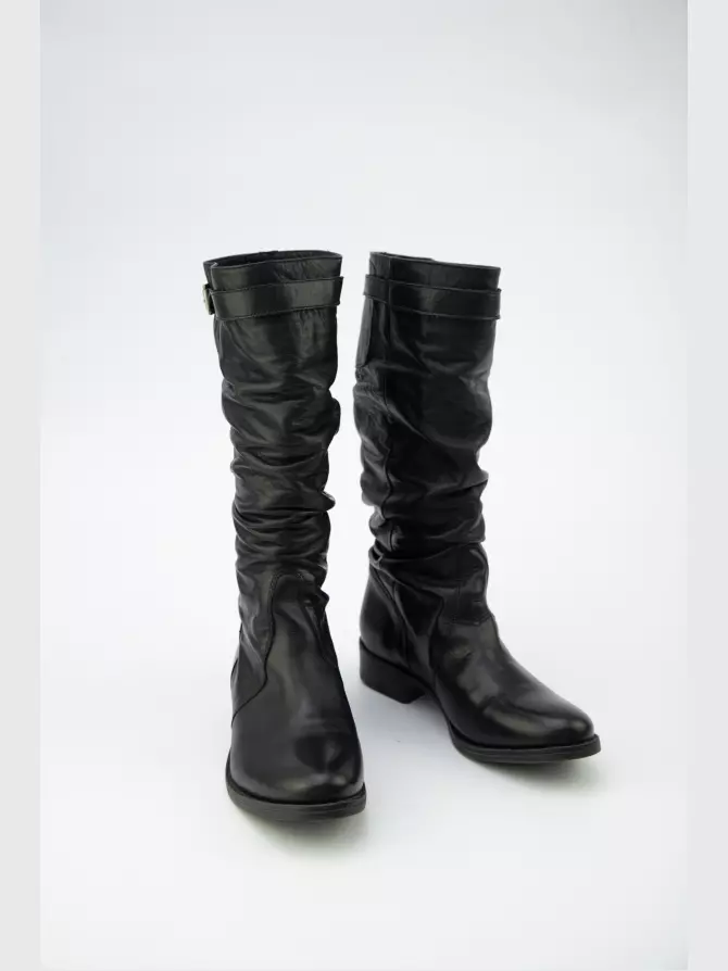 Женские сапоги Respect: чёрный, Деми - 03