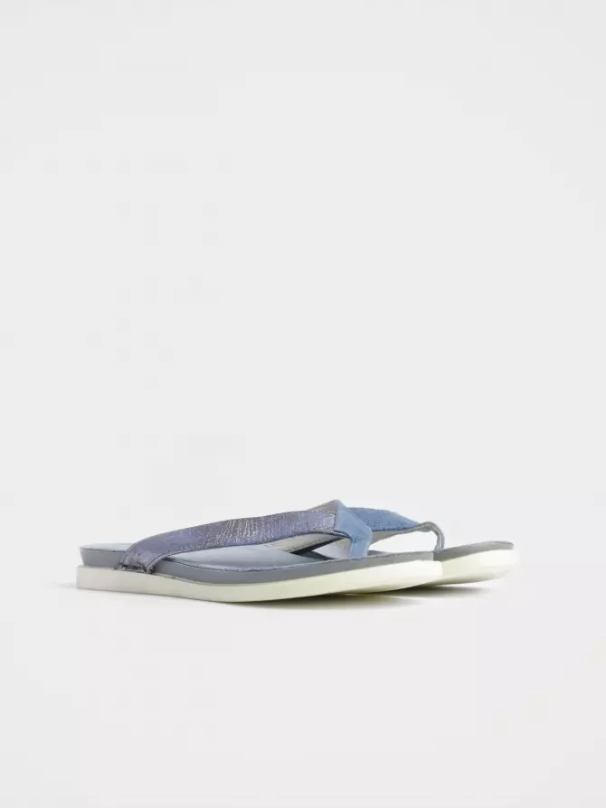 Women's clogs : blue, Summer - 01