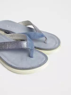 Women's clogs :  blue, Summer - 02