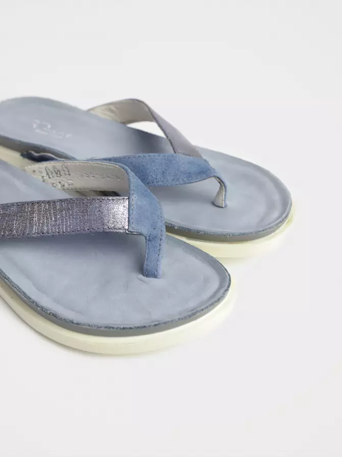 Women's clogs : blue, Summer - 02