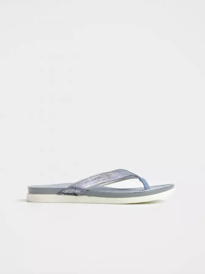 Women's clogs : blue, Summer - 00