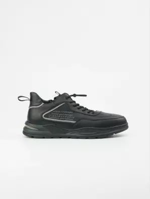 Male boots Respect:  black, Winter - 01