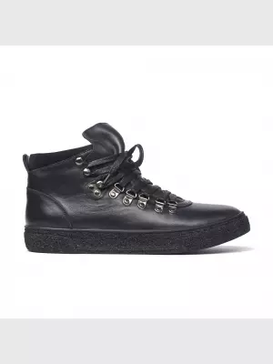 Male boots Respect:  blue, Winter - 01