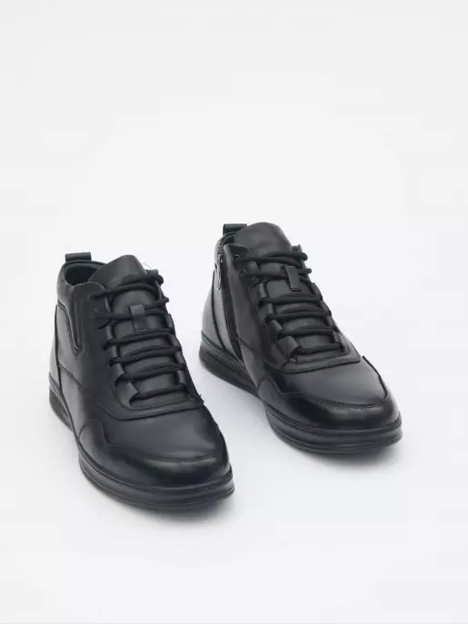 Мужские ботинки Respect: чёрный, Зима - 01