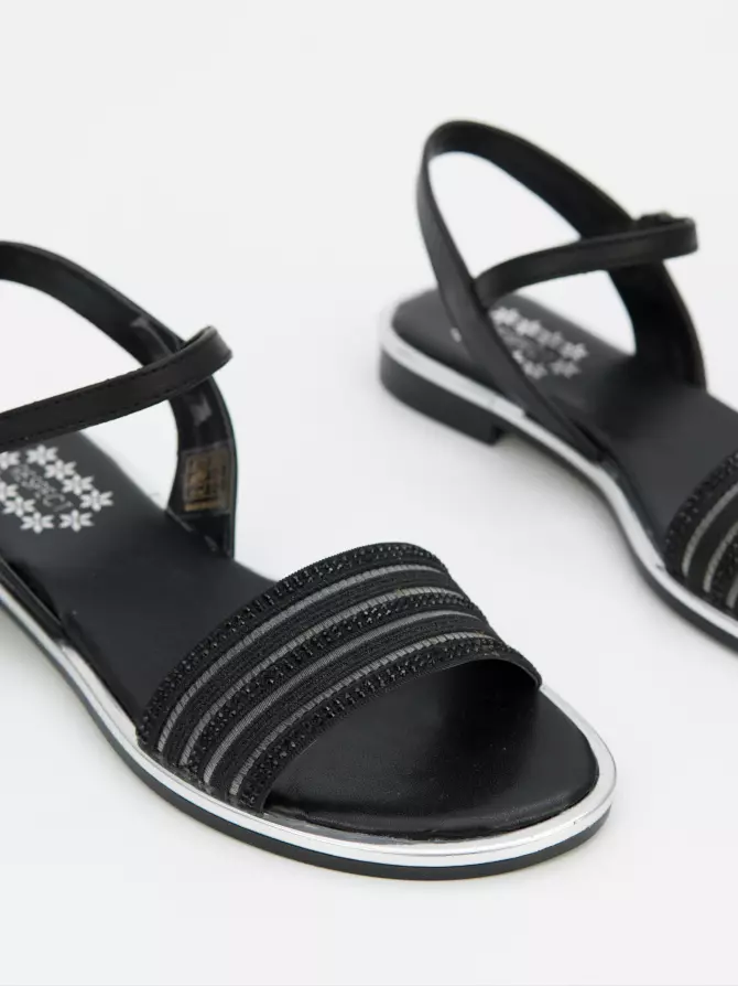 Women's sandals Respect: black, Summer - 02