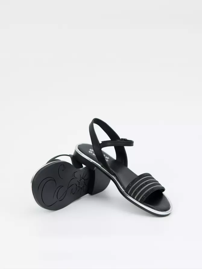 Women's sandals Respect: black, Summer - 03