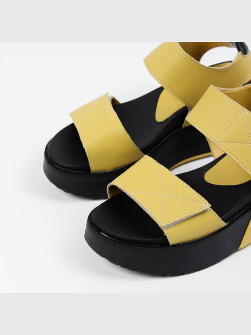 Жіночі сандалії Respect: жовтий, Літо - 02