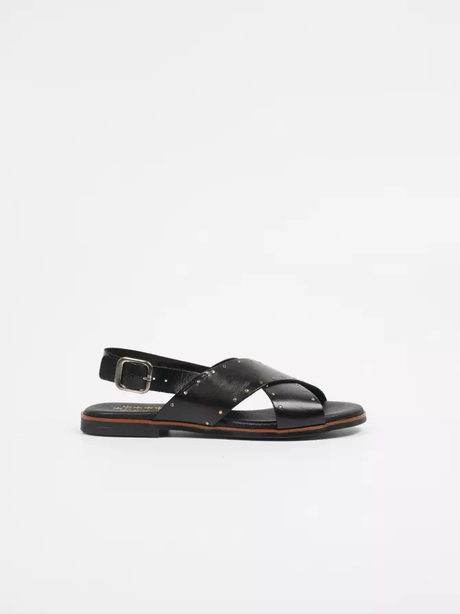 Women's sandals Respect: black, Summer - 00