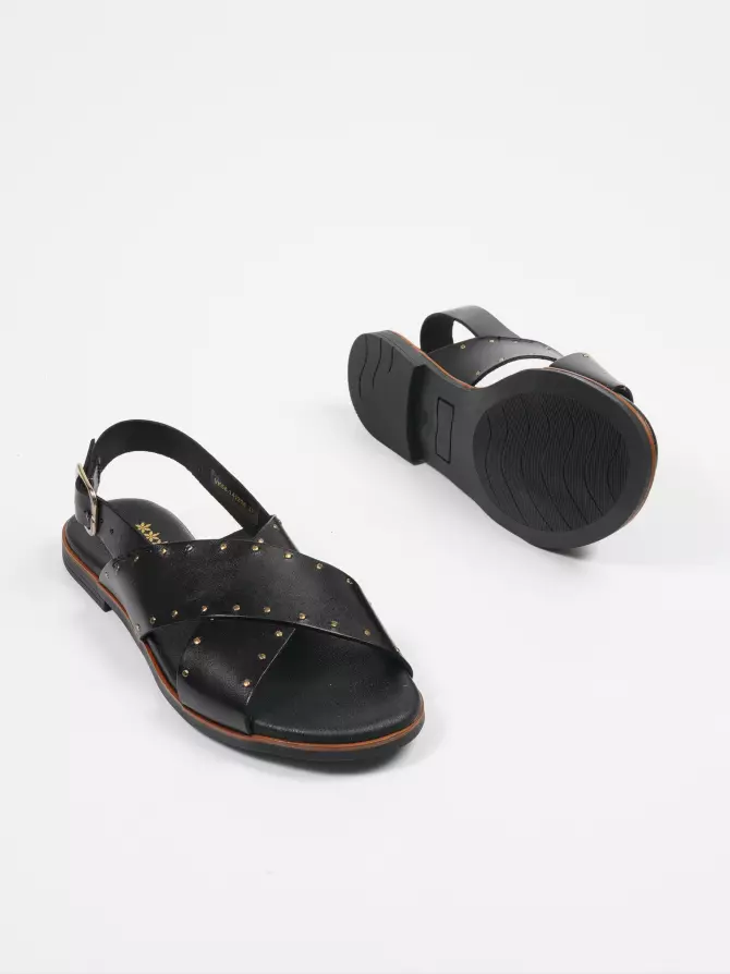 Women's sandals Respect: black, Summer - 06