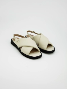 Women's sandals Respect:  beige, Summer - 02