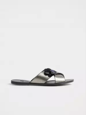 Female shoes Respect:  black, Summer - 01