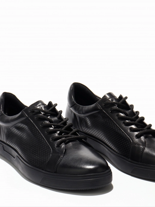 Men's Sneakers Respect: black, Summer - 02