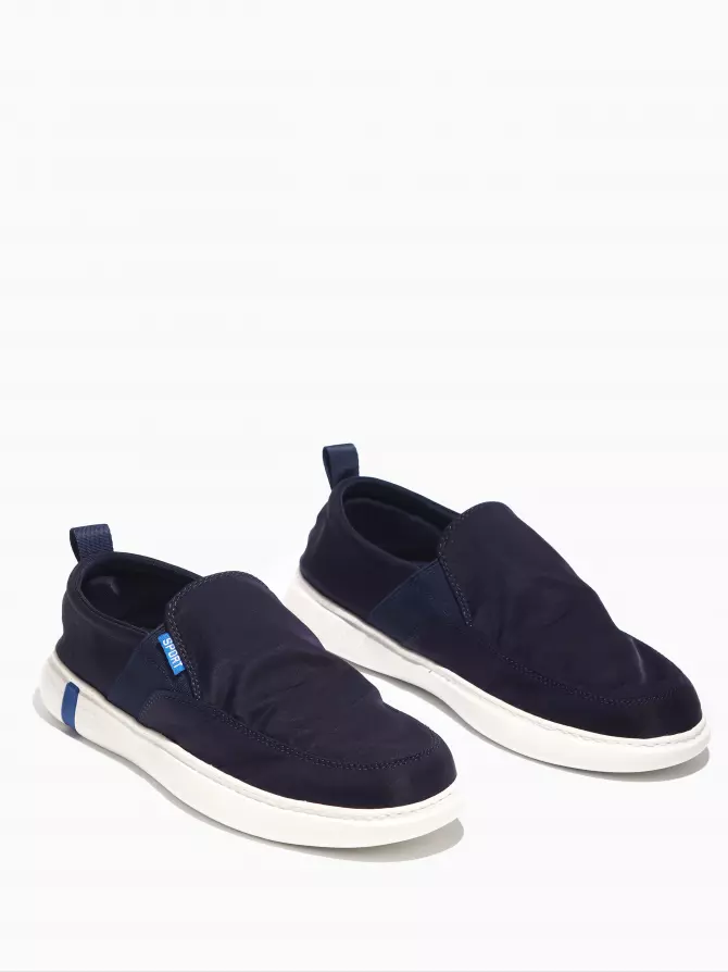 Male slipons Respect: blue, Summer - 02