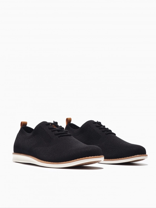 Male shoes Respect: black, Summer - 01
