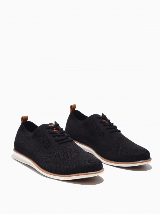 Male shoes Respect: black, Summer - 02