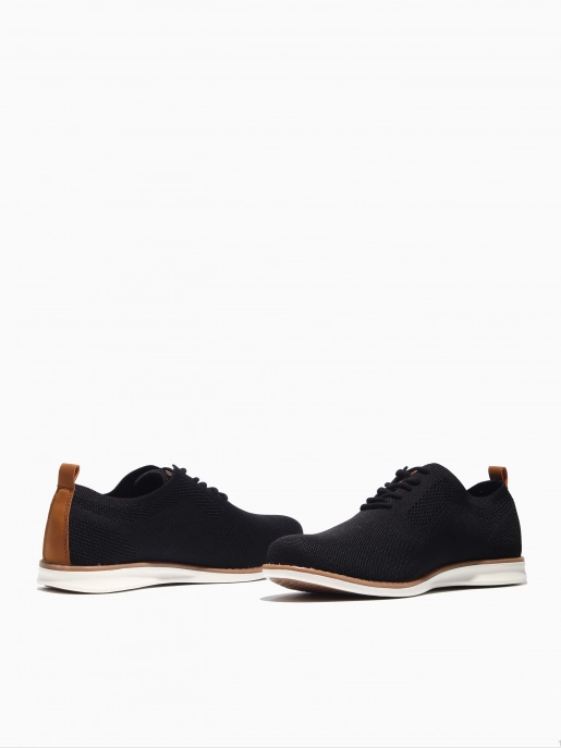 Male shoes Respect: black, Summer - 04
