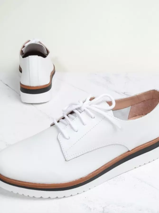 Female shoes Respect: white, Summer - 00