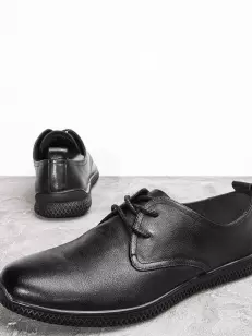Мужские туфли Respect:  чёрные, Лето - 01