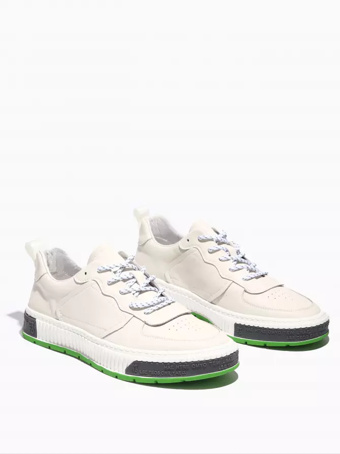 Men's Sneakers Respect: white, Summer - 02