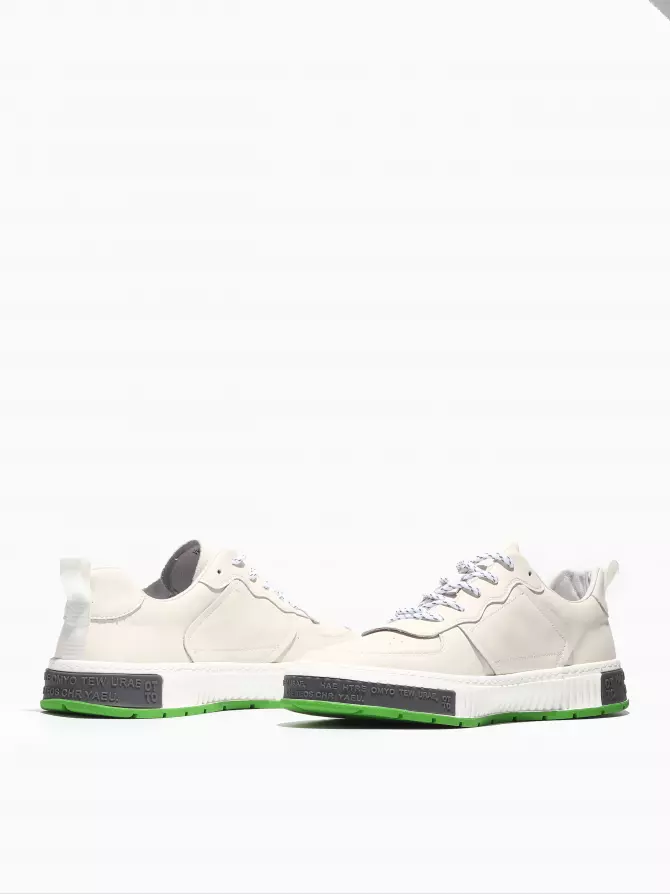 Men's Sneakers Respect: white, Summer - 04