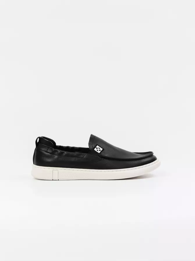 Male slipons Respect: black, Summer - 00