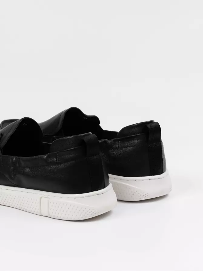 Male slipons Respect: black, Summer - 02