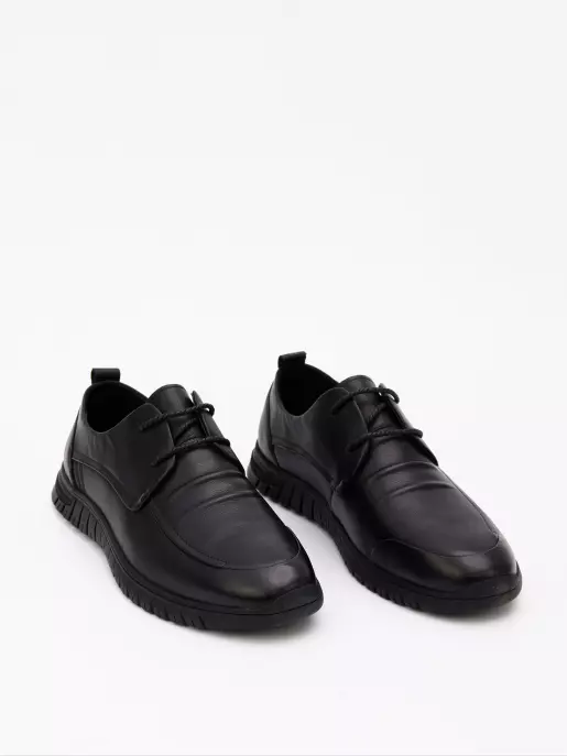 Чоловічі туфлі Respect: чорні, Всесезон - 01