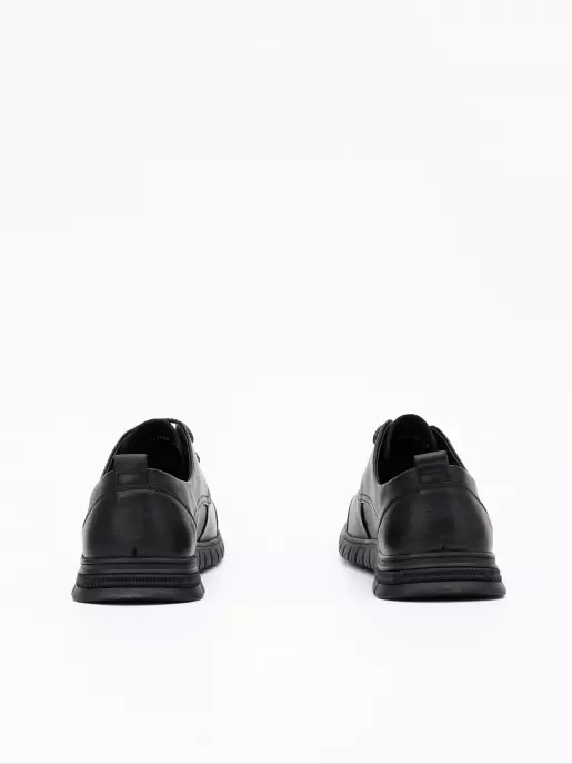 Чоловічі туфлі Respect: чорні, Всесезон - 04