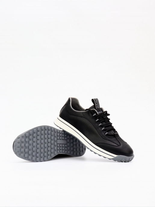 Male sneakers Respect: black, Year - 03