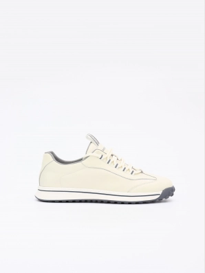 Male sneakers Respect:  white, Summer - 01