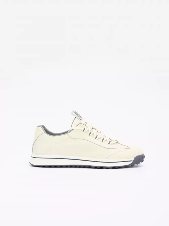 Male sneakers Respect: white, Summer - 00