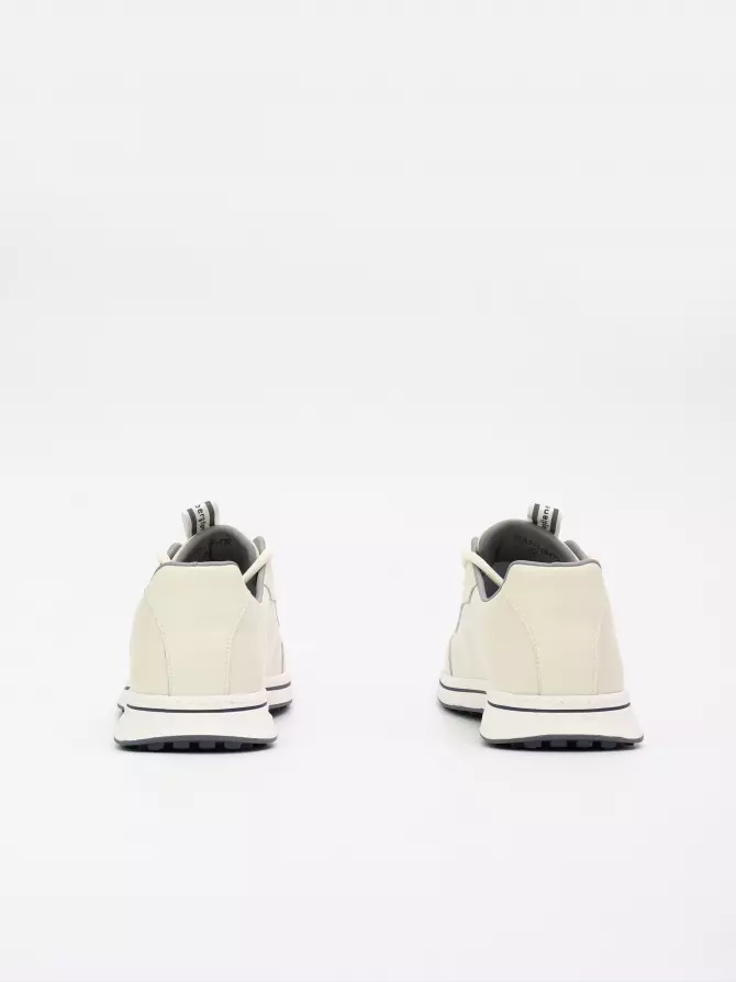 Male sneakers Respect: white, Summer - 04