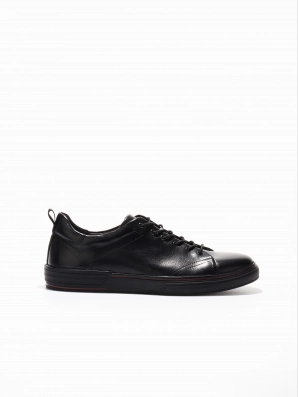 Men's Sneakers Respect:  black, Summer - 01